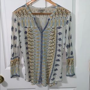 Lucky Brand 3/4 sleeve Shirt